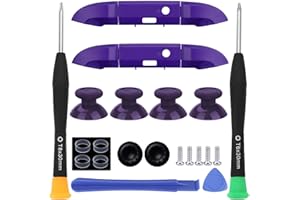 Ikpek Lb Rb Bumper Button Replacement for Xbox Series X S Controller, Shoulder Trigger Buttons Top Middle Bracket Replacement Parts for Xbox Series X S Controller