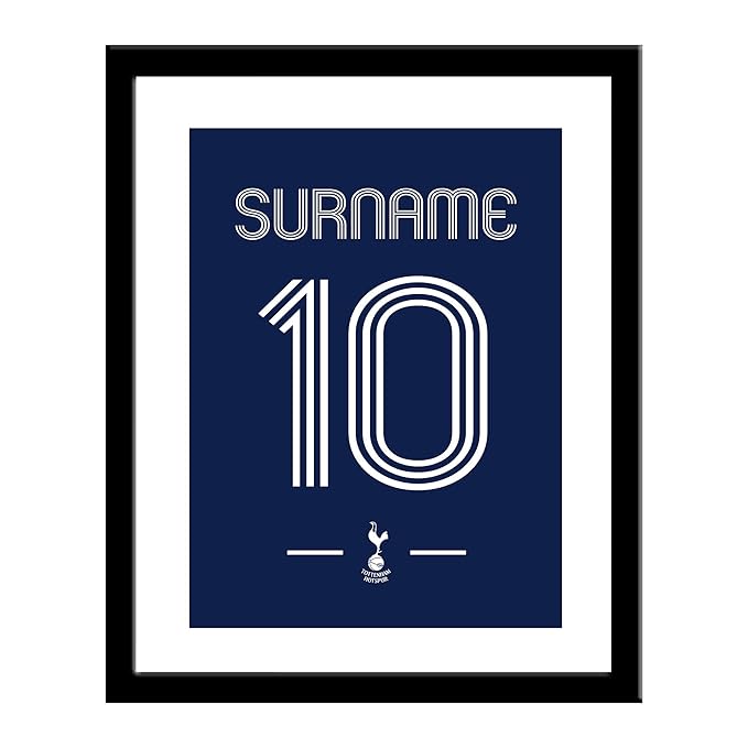personalised tottenham shirt