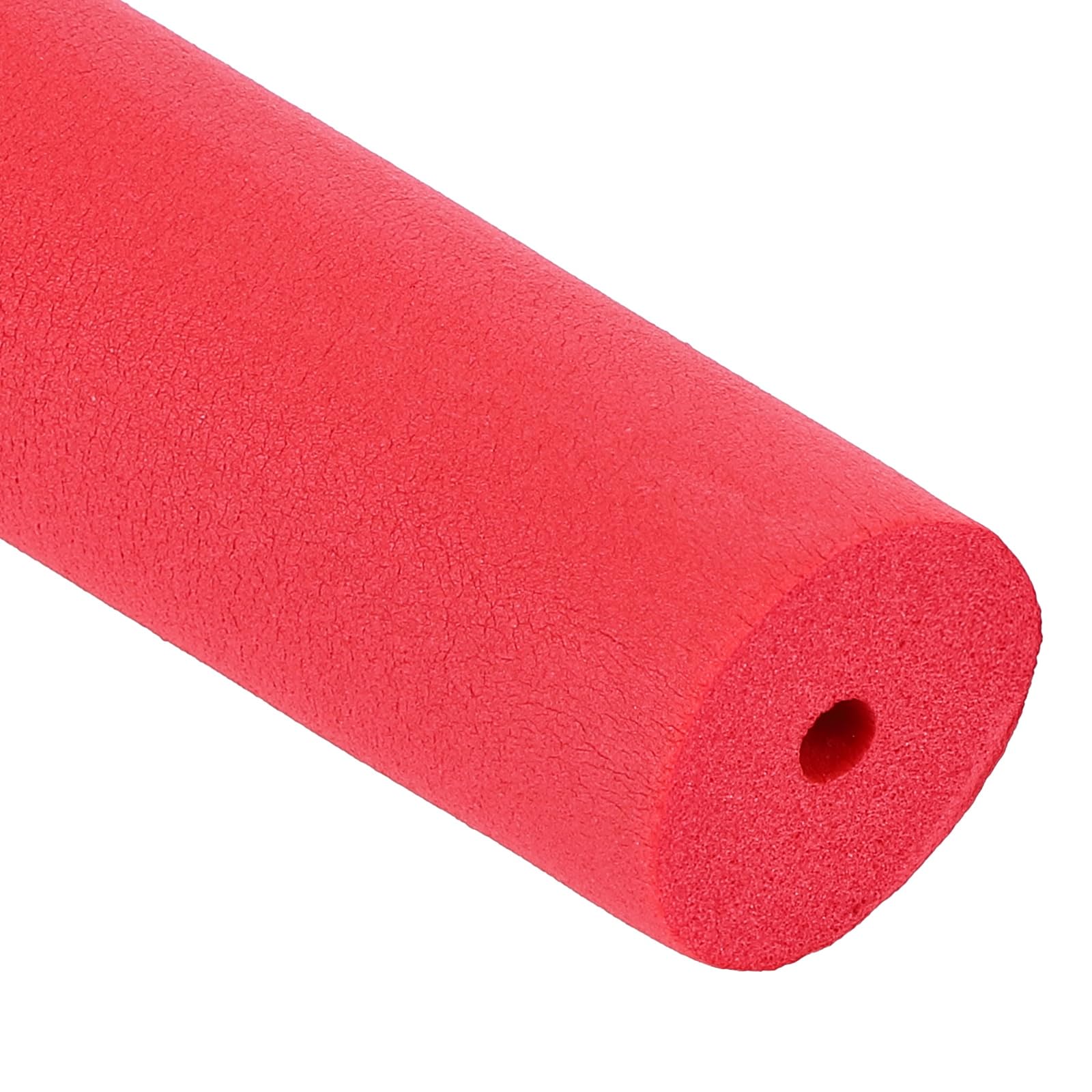 PATIKIL 1/4" (6mm) ID x 6.6Ft x 0.59" Pipe Insulation, Rubber Foam Winter Freeze Protection Tube Fire Retardant for Water, Air Conditioning, Industrial Pipes, Red