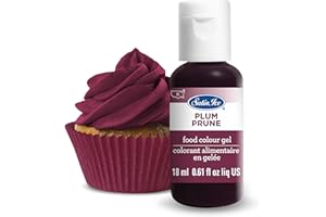 Satin Ice Plum Food Colour Liquid Gel, 18mL