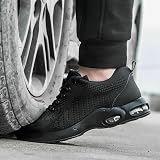 BARGAINS-GALORE Safety Trainers Steel Toe Cap Work Shoes UK 10 Men Women view 6