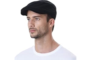 WITHMOONS Simple Newsboy Hat Flat Cap SL3026