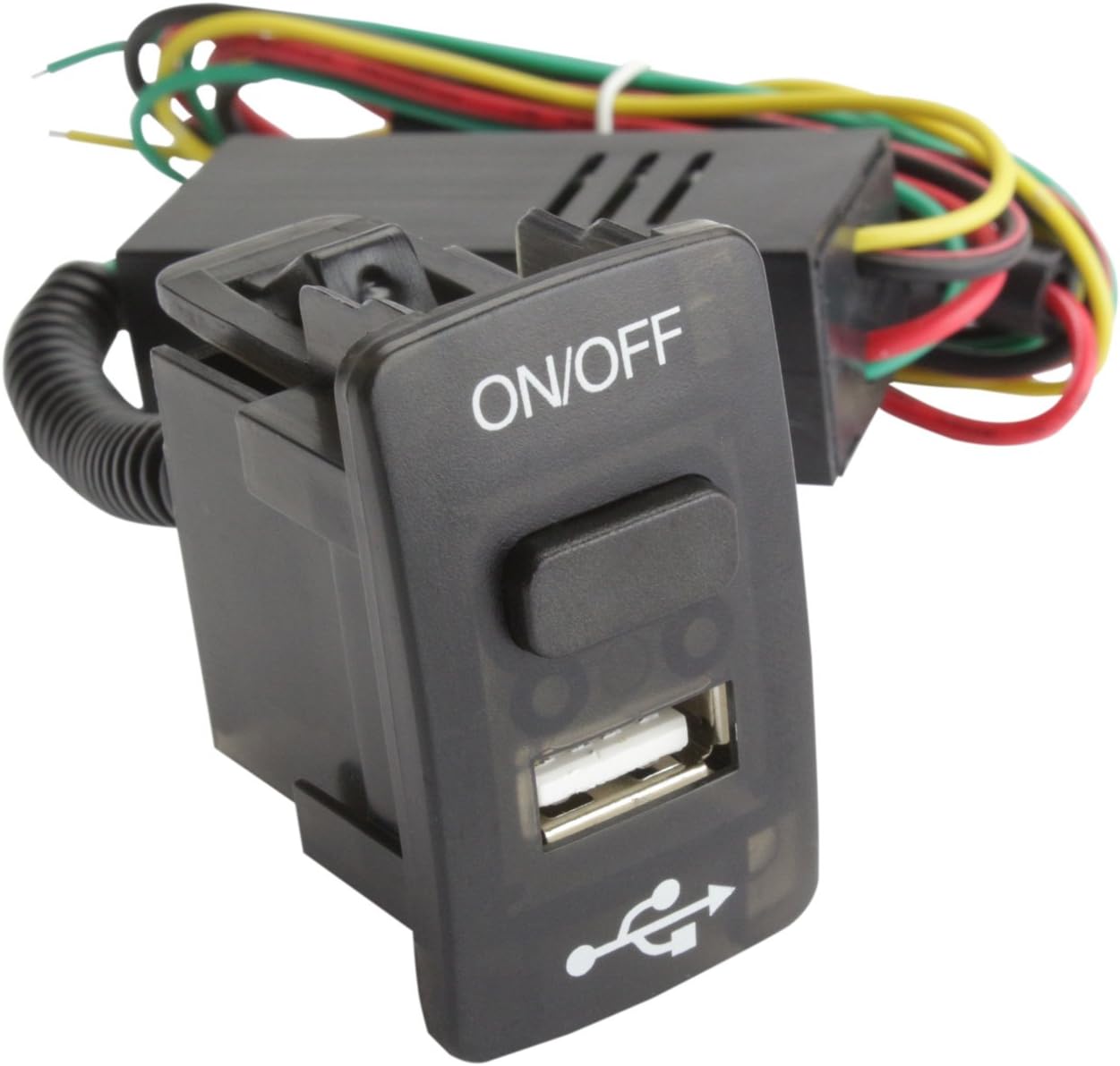 Amazon Usb 給電 ポート スイッチ 機能 付き 純正風 スイッチホール Led ランプ 付き ホンダ Aタイプ 車 バイク 車 バイク