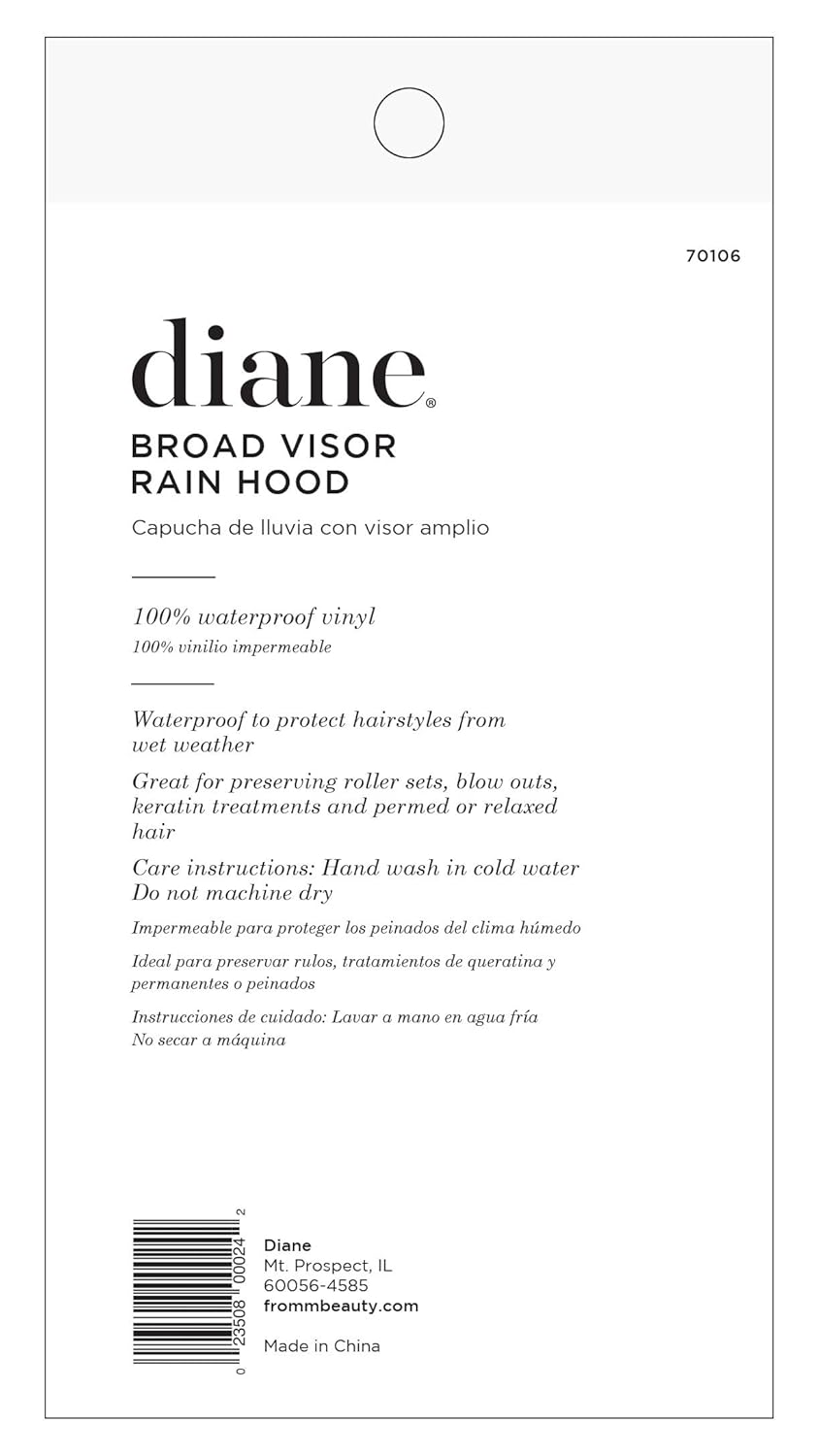 Diane Broad Visor Rain Hood: Beauty