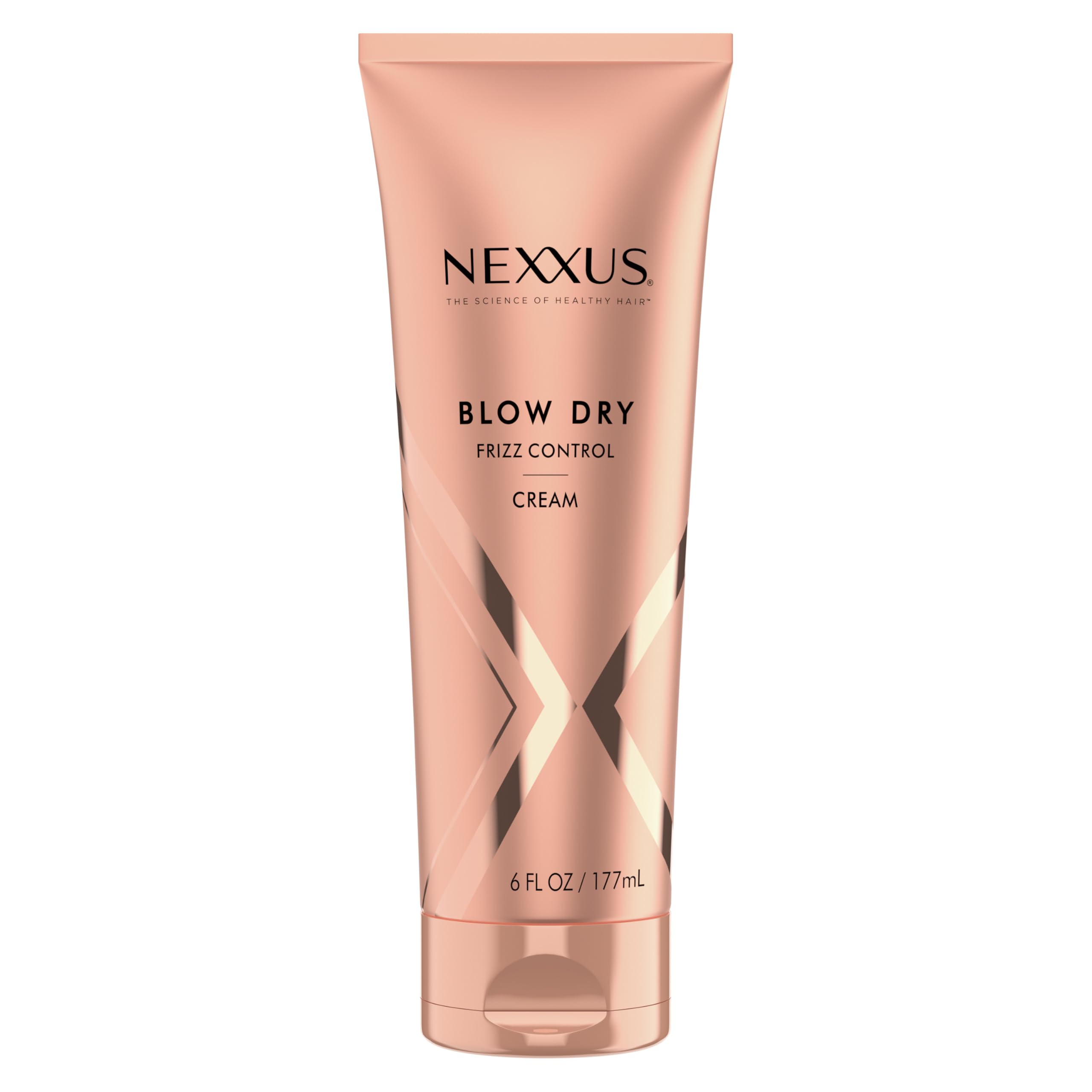 Nexxus Blow Dry Cream Frizz Control for Weightless Style & Volume, with StyleProtect Technology 6 oz