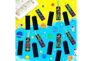 24pcs Magic Scratch Rainbow Art Card Making Kits, DIY Craft Set for Students, Party Favors, Classroom Activities