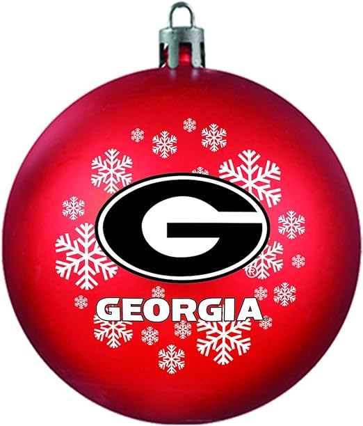 Amazon.com : NCAA Georgia Bulldogs Shatterproof Ornament : Sports &amp; Outdoors