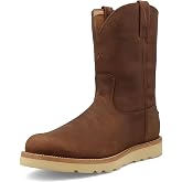 Twisted X Men's 10" Pull On Soft Round Toe Wedge Sole Work Boot