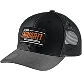 Carhartt Mens Canvas Mesh-Back Generations Patch Cap