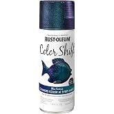 Rust-Oleum Color Shift Blue Cosmos Spray Paint | Color-Shifting Finish, Crafts, D&eacute;cor &amp; Accent Projects, Changes Color With Light &amp; Angle, 11 Oz