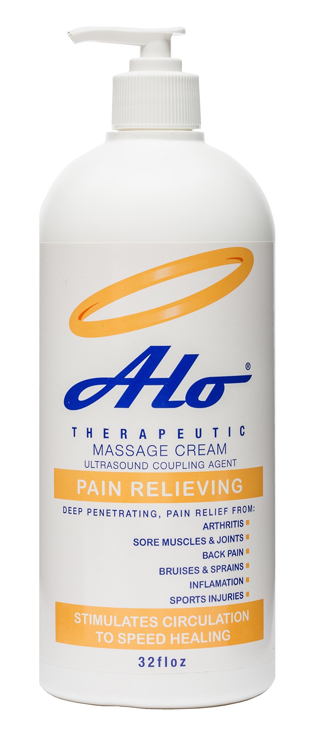 ALO Pain Relief Cream Therapy 4 oz for Arthritis Back Pain Sciatica Plantar