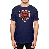 Hybrid Sports NFL - Chicago Bears - Distressed Team Logo - Men's and Women's Short Sleeve T-Shirt - Size Small Chicago Bears - Navy