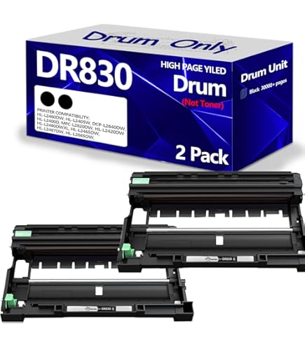 KVK63 B2360 Drum Unit For Dell KVK63 Imaging Unit Replacement For Dell B2360d B2360dn B3460dn B3465dn B3465dnf S2830dn Printer(1-Pack - View #2
