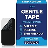 VIORY Gentle Tape (30 Pack) - Pain Free Removal, Hypoallergenic &amp; Latex Free