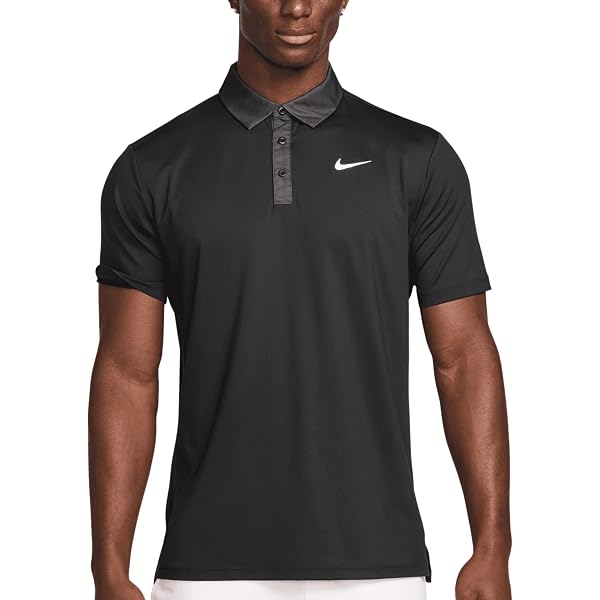 Amazon.com: Nike Tour Men's Dri-FIT Golf Polo (Black/Turf Orange