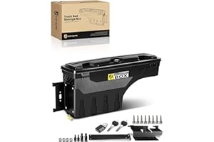 YHTAUTO Driver Side Truck Bed Storage Tool box Compatible with 2015-2023 Chevrolet Colorado & GMC Canyon, 2019-2021 Fits 74" 