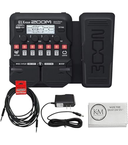 Amazon.com: Zoom G1X Four Guitar Multi-Effects Processor with