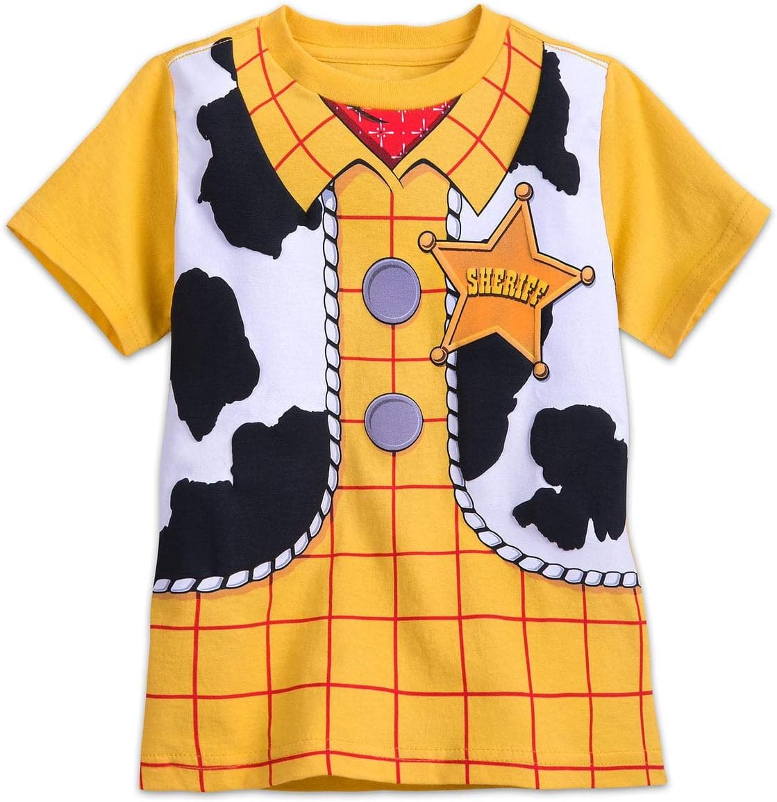 Amazon ディズニー トイストーリー ウッディ なりきりコスチューム ｔシャツ 並行輸入品 服 ピクサー 140 Usサイズ10 12 キッズコスチューム 変身 なりきり おもちゃ