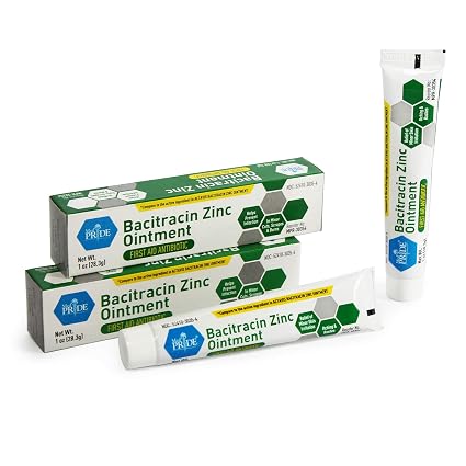 Medpride Antibiotic Ointment Bacitracin Zinc Ointment Essential Antibiotic First Aid Supplies For Home Relief For Chaffing Diaper Rash