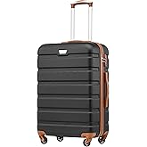 Coolife Luggage Carry On Suitcase Spinner Hardshell Lightweight TSA Lock