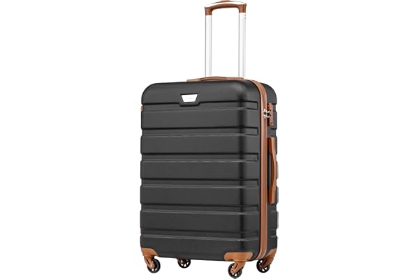 Coolife Luggage Carry On Suitcase Spinner Hardshell Lightweight TSA Lock