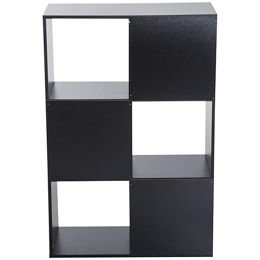 Homcom 3 Tier 6 Cubes Storage Unit Particle Board Cabinet Bookcase