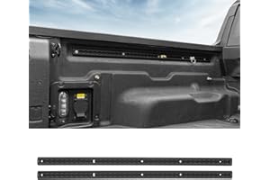 Maxzina Trail Rail System Compatible with 2022-2025 Ford Maverick Side Rail Track Aluminum Alloy Cargo Management Truck Bed Rail L-Track Tie Down System 2PCS 2024 Maverick Accessories