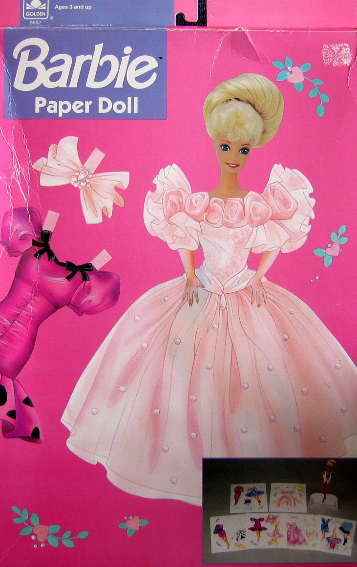 barbie cardboard stand up