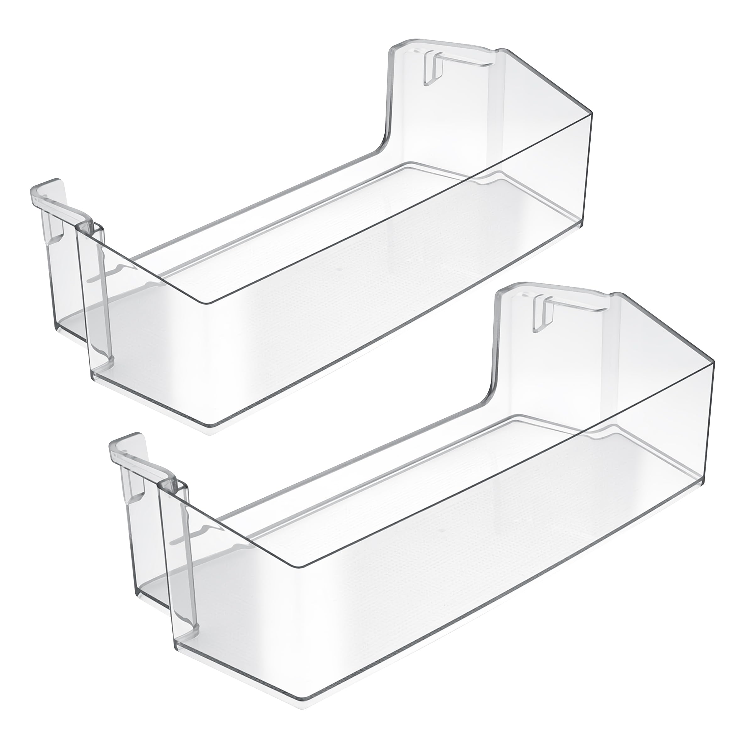 Photo 1 of PartsBroz W11239961 Refrigerator Door Shelf Bin (2-Pack) W10900538 Door Bin for Whirlpool Refrigerator Door Shelf Bin, for Whirlpool Fridge Shelves RIGHT Side Door Part AP6333410 PS12578777
