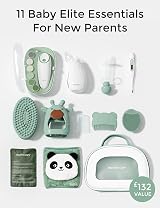 momcozy Elite Baby Kit Grooming Health Cleansing Electric Nail File Nasal view 2