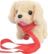 HOWADE Realistic Robot Puppy Toy Walking Barking Interactive Plush Dog Gift view 8