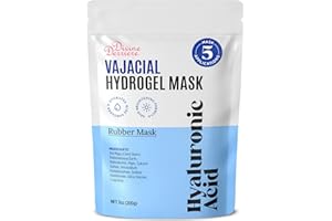 Divine Derriere Hydrogel Vajacial Mask - Premium Modeling Rubber Mask with Hyaluronic Acid, Deeply Purifying & Super Hydrating Hydro-jelly Sheet Masks, Complete Peel-Off Jelly Mask Powder Kit