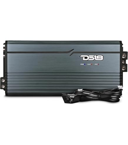 DS18 NXL-M4 Marine Amplifier Full Range Class D 4-Channel IPX5 Marine Grade