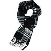 Glory Max Unisex Classic Tartan Plaid Winter Scarf Soft Cashmere Feel 72"x12"