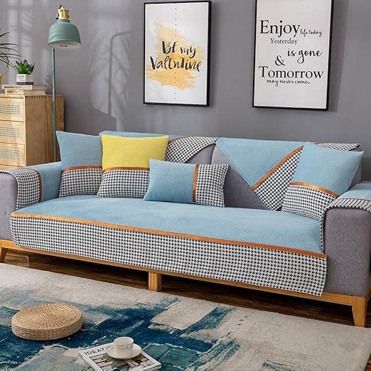 Amazon.de: Homeen Sofabezug Sofaüberwürfe Polyester in kleinen Stücken