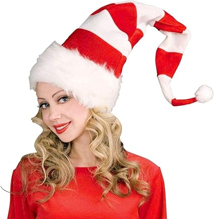 striped christmas hat