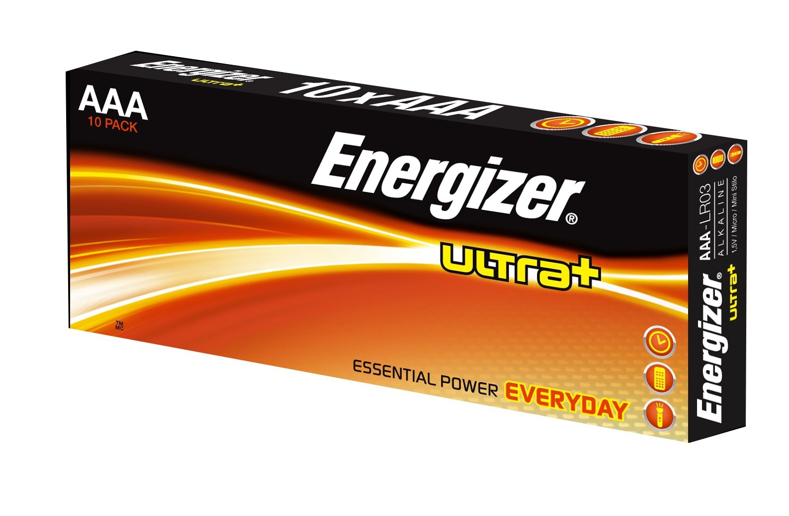 Energizer AAA Ultra Battery (Pack of 10) -A