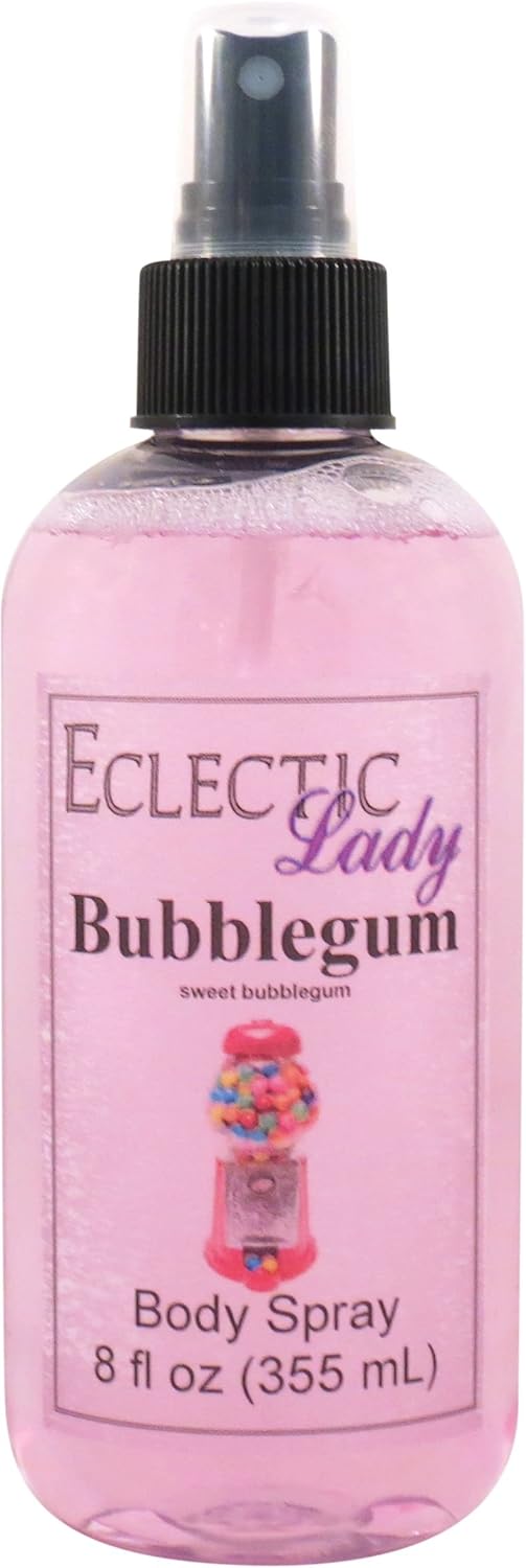 Bubblegum Body Spray, 8 ounces Body Lotions Beauty