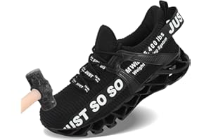 COKAFIL Steel Toe Shoes for Men Women Slip On Work Safety Cap Sneakers Comfortable Puncture Proof Slip Resistant Shoes