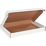 BOX USA BMFL17112 17 1/8"L x 11 1/8"W x 2"H, White