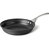 Calphalon Contemporary Hard-Anodized Aluminum Nonstick Cookware, Omelette Pan, 12-Inch, Black
