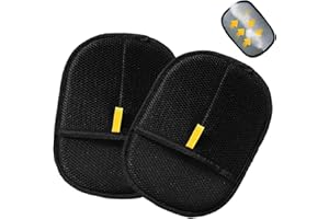 LEWELLRY Pet Hair Remover Brushing Gloves – Remove Fur from Clothing, Furniture, Car Seats, Bedding & Upholstery – Reusable Lint Hair Remover for Home, Car Interiors & Pet Owners(2Pcs)