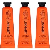 LINHART Travel Toothpaste - Enamel Care, Gentle Formula for Sensitive & Normal Teeth, Supports Healthy Gums and Fresh Breath, Portable On-The-Go Oral Care 1 Ounce (Pack of 3) Mint Flavor