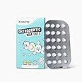 Denterity OrthoBliss Braces Wax Dots- Ergonomically Made to Ease Braces Irritation & Pain- Easy Application for First Time Braces Users- Precut Ortho Wax Dots- Oral Care Kit for Braces- 72ct Pack of 1