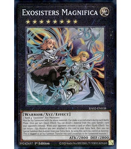 Amazon.com: Exosisters Magnifica (Secret Rare) - RA02-EN038