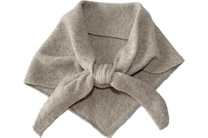 Wendyfull Triangle Scarf for Women Knitted Wool Headscarf Cashmere Feel Y2K Downtown Girl Aesthetic Streetwear Accessories