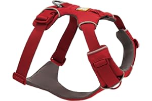 Ruffwear, Front Range Dog Harness, Reflective Soft Padded Everyday Harness with Dual Leash Clips, Adjustable and Lightweight 