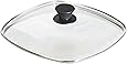 Lodge Square Tempered Glass Lid (10.5 Inch) – Fits Lodge 10.5 Inch Square Cast Iron Skillets and Grill Pans