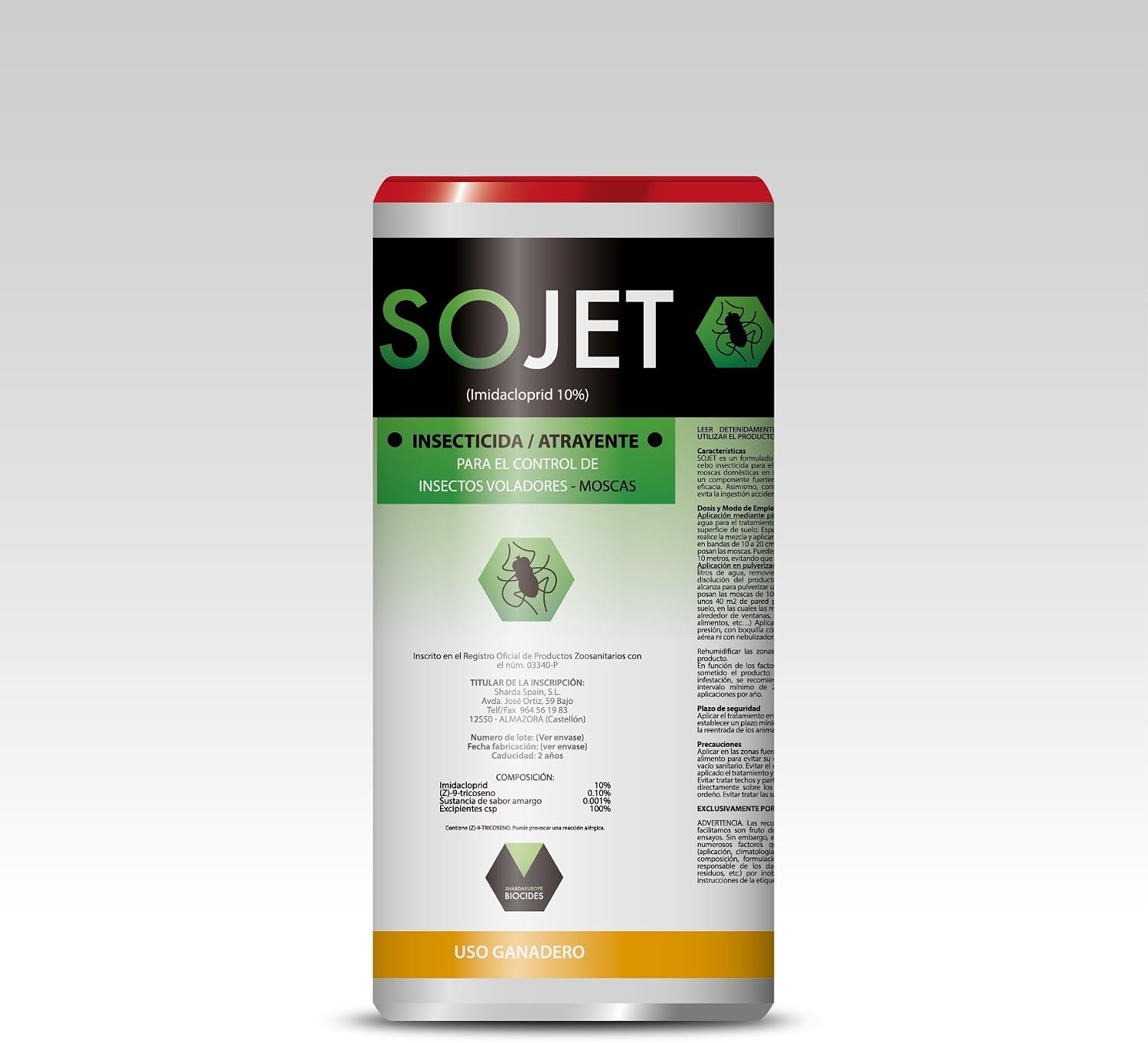 Insecticida cebo granulado soluble Sojet 300gr: Amazon.es: Jardín