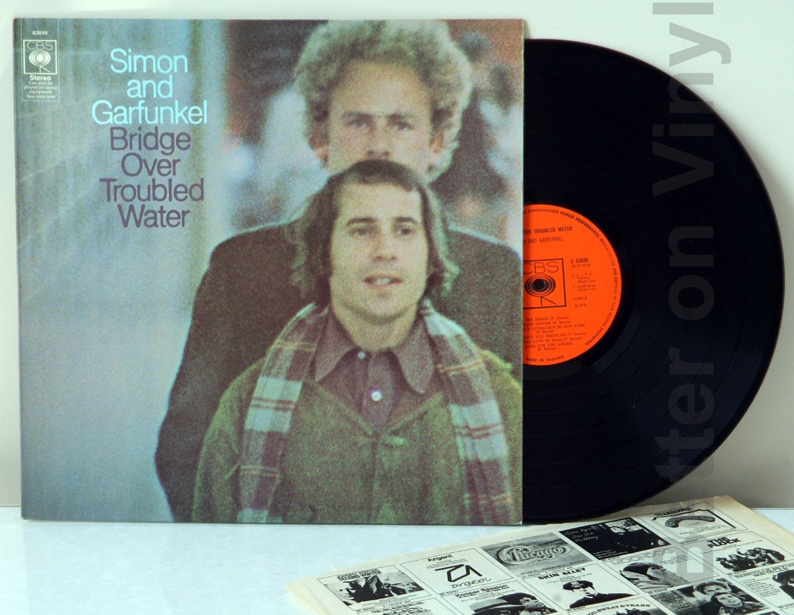 SIMON AND GARFUNKEL bridge over troubled water. First Uk pressing 1970